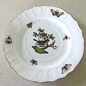 VTG Herend Porcelain Bread&Butter Plate, Motif1